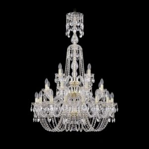 Люстра хрустальная 1402/16+8+4/300/XL-123/3d G