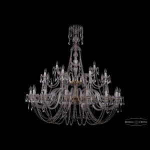 Люстра хрустальная 1406/16+8+4/530/XL-180/2d G