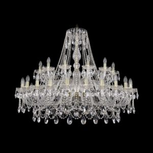 Люстра хрустальная 1411/24+12/460 G