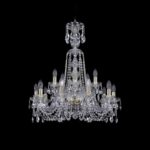 Люстра хрустальная 1402/10+5/240/XL-77 G