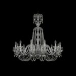 Люстра хрустальная 1402/12/360/XL-95 Ni