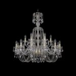 Люстра хрустальная 1402/12+6/300/XL-90 G