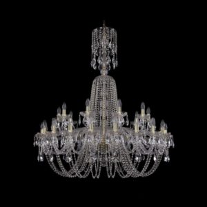 Люстра хрустальная 1402/20+10/400/XL-130 G