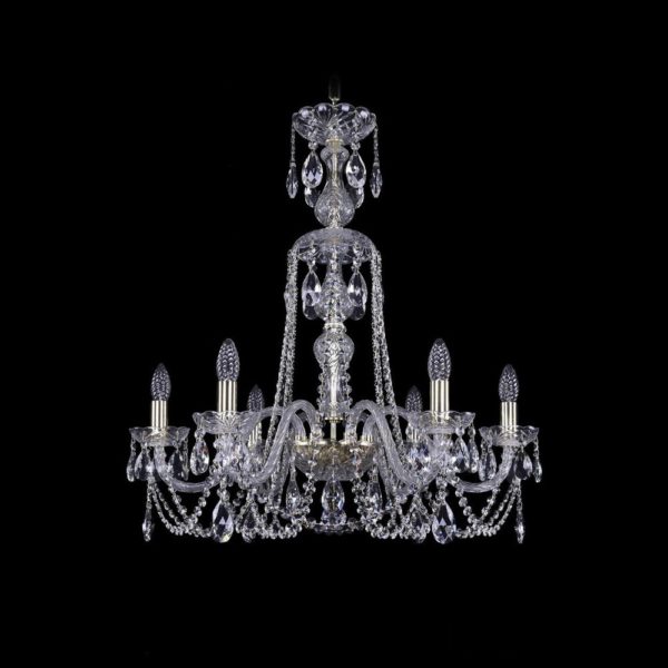 Люстра хрустальная 1402/6/240/XL-73 G Люстра хрустальная 1402/6/240/XL-73 G