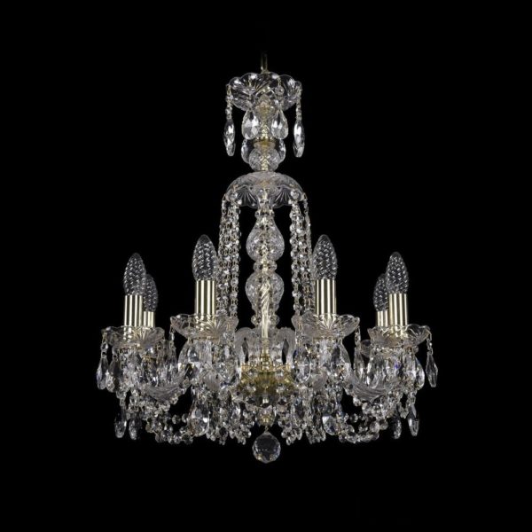 Люстра хрустальная 1402/8/160/XL-59 G