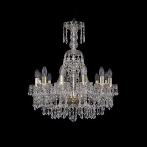 Люстра хрустальная 1403/12/195/XL-65 G