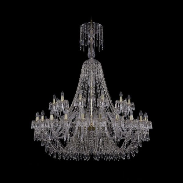 Люстра хрустальная 1403/24+12/530/XL-160 G Люстра хрустальная 1403/24+12/530/XL-160 G