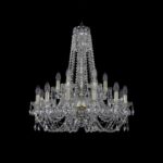 Люстра хрустальная 1406/12+6/240/h-75 G