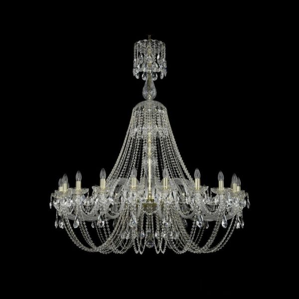 Люстра хрустальная 1406/20/460/XL-146 G