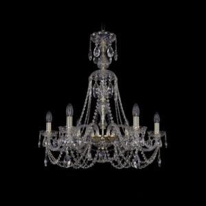 Люстра хрустальная 1406/6/240/XL-74 G