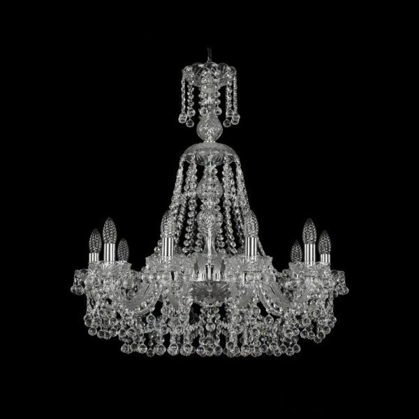 Люстра хрустальная 1409/10/240/XL-75 Ni Люстра хрустальная 1409/10/240/XL-75 Ni