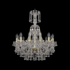 Люстра хрустальная 1409/12/195/XL-68 G