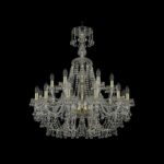 Люстра хрустальная 1409/12+6/300/XL-95 G