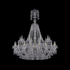 Люстра хрустальная 1409/20+10/400/XL-132 G