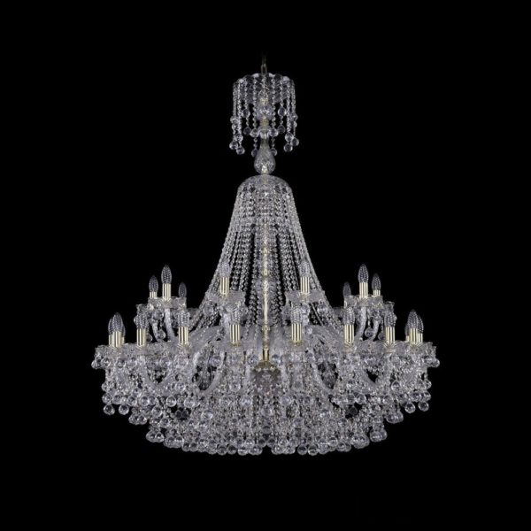 Люстра хрустальная 1409/20+10/400/XL-132 G