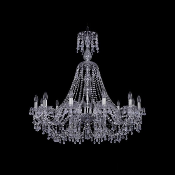 Люстра хрустальная 1410/12/360/XL-97 Ni V0300