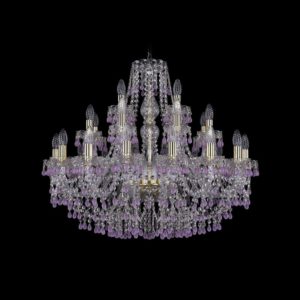 Люстра хрустальная 1410/16+8+4/300 G V7010