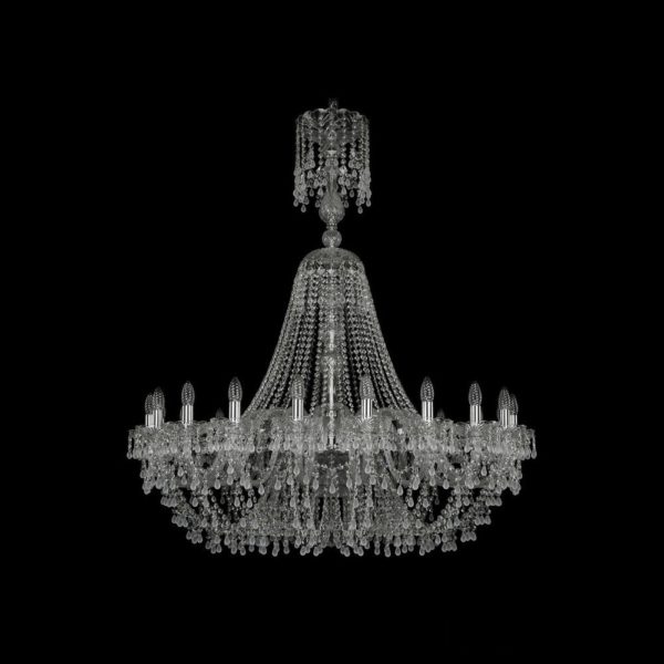 Люстра хрустальная 1410/20/400/XL-130 Ni V0300