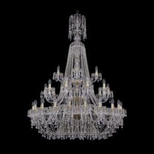 Люстра хрустальная 1410/20+10+5/400/XL-158/3d G V0300