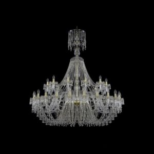 Люстра хрустальная 1410/24+12/530/XL-156 G V0300