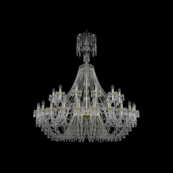 Люстра хрустальная 1410/24+12/530/XL-156 G V0300 Люстра хрустальная 1410/24+12/530/XL-156 G V0300