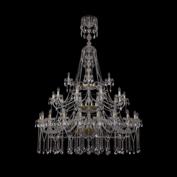 Люстра хрустальная 1413/20+10+5/530/XL-201/3d G Люстра хрустальная 1413/20+10+5/530/XL-201/3d G