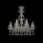 Люстра хрустальная 1413/8+4/220/XL-73 G