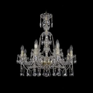 Люстра хрустальная 1413/8+4/220/XL-73 G