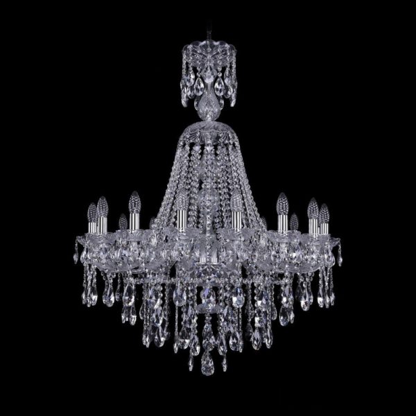 Люстра хрустальная 1415/16/300/XL-108 Ni